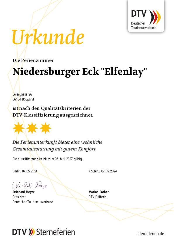 博帕德Niedersburger Eck, Wandern, Radfahren, Geniessen, Erholen公寓 外观 照片